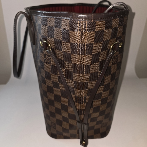 Louis Vuitton Damier Ebene Neverfull with Pouchette - Picture 2 of 11